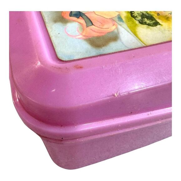 Vintage Aladdin My Little Pony Pink Plastic Lunchbox With Handle Original READ - Picture 14 of 16